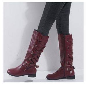 Beautiful Burgundy Boots